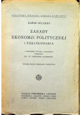 Zasady ekonomji Politycznej i podatkowania 1929r