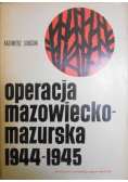 Operacja mazowiecko mazurska