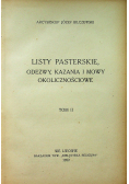 Listy pasterskie odezwy kazania i mowy okolicznościowe tom 2 1922 r.