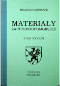 Materiały zachodniopomorskie tom XXXV / VI