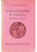 Nasi gazdowie w Paryżu  1919 r.