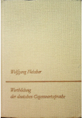 Wortbildung der deutschen Gegenwartsspreche