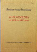 Dmochowski Wspomnienia od 1806 - 1830