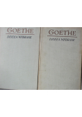 Goethe Dzieła wybrane 2 tomy