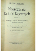 Nauczanie robót ręcznych Część II 1930 r