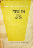 Pamiętniki Galicja 1843 - 1880
