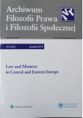 Archiwum Filozofii Prawa i Filozofii Społecznej nr 3