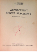 Współczesny debiut szachowy