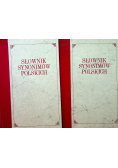 Słownik synonimów polskich 2 tomy reprint z 1885 r