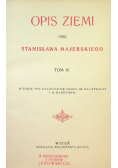 Opis Ziemi Tom IV 1900 r.