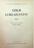 Dzieje Lubelszczyzny Tom 1