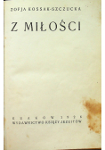 Z miłości 1926 r.