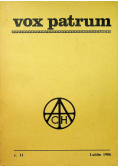 Vox Patrum 1986