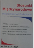 Stosunki międzynarodowe nr 3-4