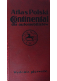 Atlas Polski Continental Dla Automobilistów 1926 R.