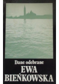 Dane odebrane