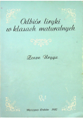 Odbiór liryki w klasach maturalnych
