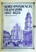 Korespondencja filomatów ( 1817 - 1823 )