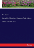 Memorials of the Life and Character of Lady Osborne