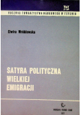 Satyra Polityczna Wielkiej Emigracji