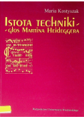 Istota techniki - głos Martina Heideggera