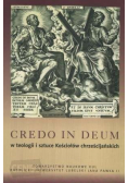 Credo in deum w teoogii i sztuce Kościołów chrześcijańskich