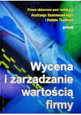 Wycena i zarządzanie wartością firmy