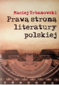 Prawą stroną literatury polskiej