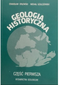 Geologia historyczna Część pierwsza