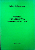 Analiza ekonomiczna przedsiębiorstwa