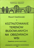 Kształtowanie terenów budowlanych na obszarach wsi