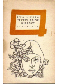Trzeci zbiór wierszy Plus autograf Lipskiej