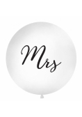 Balon Mrs 1m biały