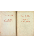 Prawo narodów Tom I i II