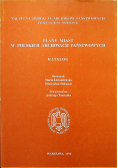 Plany miast w Polskich archiwach państwowych