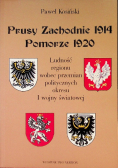 Prusy Zachodnie 1914 Pomorze 1920