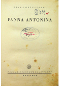 Panna Antonina 1938 r.