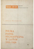 Polska Partia Socjalistyczna w latach 1935 1939