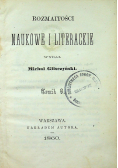 Rozaitości naukowe i literackie  tomik 9 i 10  1860 r