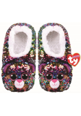 TY Fashion Dotty - Cekinowe pantofle Lampart