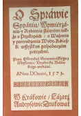 O sprawie wymierzaniu i rybieniu stawów