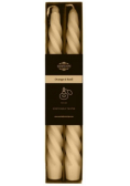 Świeca stołowa zakręcona Orange & Basil 2szt