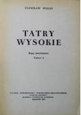 Tatry Wysokie Mapy Szkoleniowe