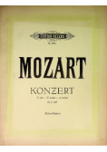 W.A Mozart, konzert a dur fur klavier und orchester