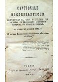 Cantionale ecclesiasticum 1871 r.