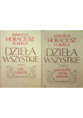 Kwintus Horacjusz Flakkus Dzieła wszystkie Tom I i II