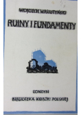 Ruiny i fundamenty 1947 r.