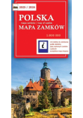 Polska mapa zamków 2025/2026 1:800 000