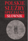 Polskie służby specjalne Słownik