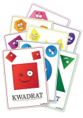 Plansze edukacyjne Figury geometryczne 8 kart